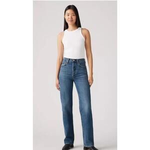 NEW LEVIS 31 x 32 Ribcage Straight Super High Rise (Retail $98)